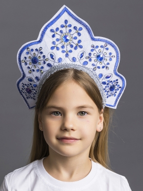 Кокошник Снегурочка