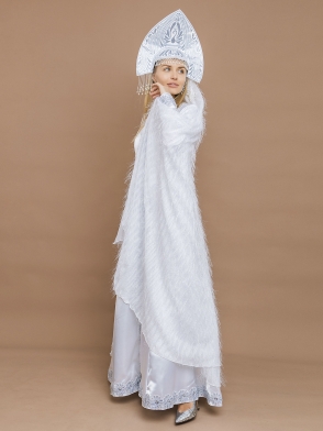 Костюм Снегурочка Царевна-Лебедь размер