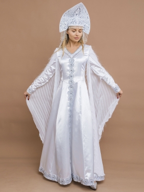 Костюм Снегурочка Царевна-Лебедь размер