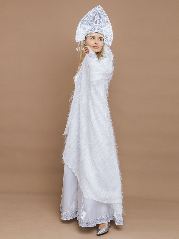 Костюм Снегурочка Царевна-Лебедь размер