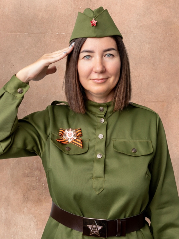 Солдатка взрослая размер