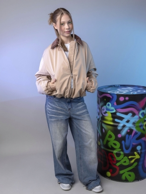 Куртка-бомбер для девочки Мирэль