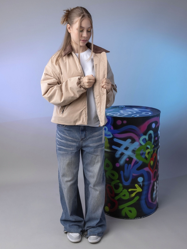 Куртка-бомбер для девочки Мирэль