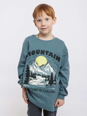 Пижама футболка с длинным рукавом и брюки