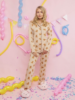 Пижама для девочки футболка и брюки