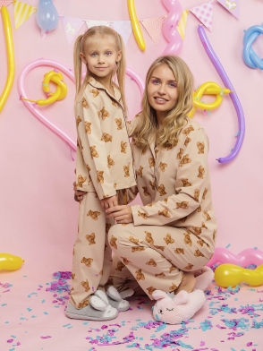 Пижама для девочки футболка и брюки