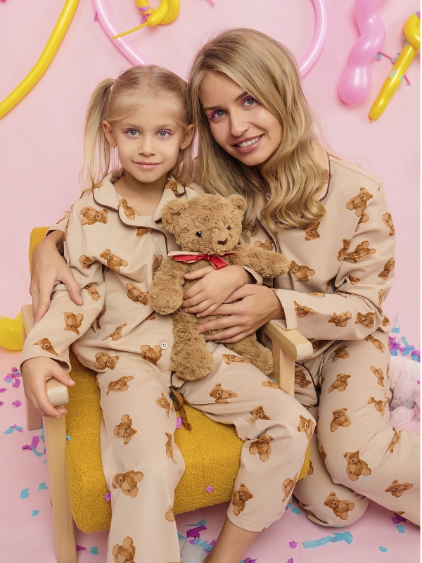 Пижама для девочки футболка и брюки