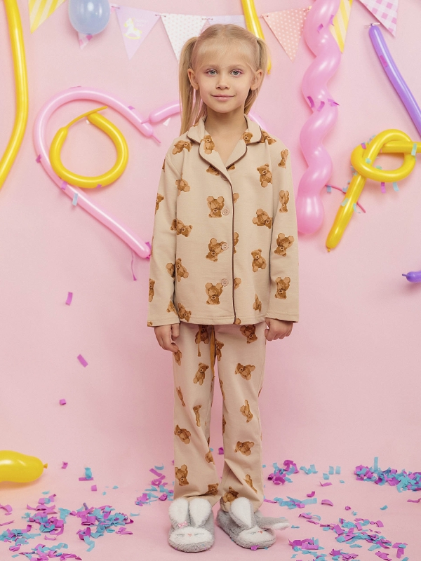 Пижама для девочки футболка и брюки