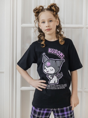 Комплект для девочки футболка и брюки