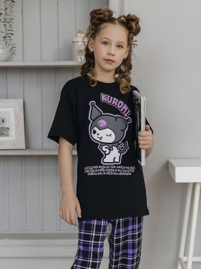 Комплект для девочки футболка и брюки