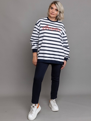 Свитшот укороченный женский