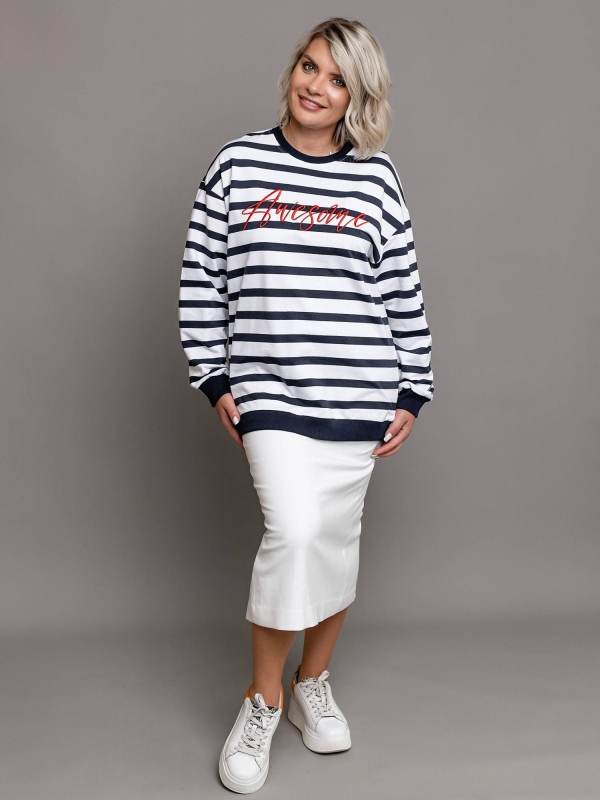 Свитшот укороченный женский