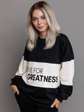 Свитшот укороченный женский