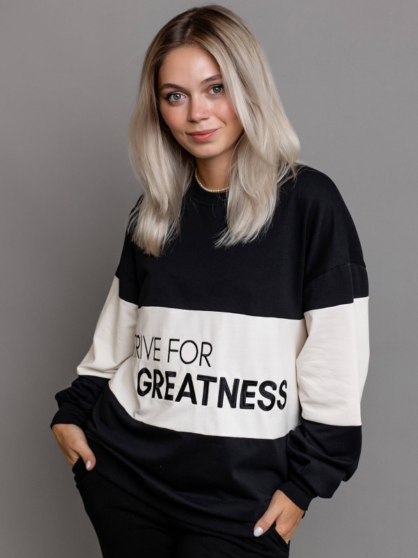 Свитшот укороченный женский