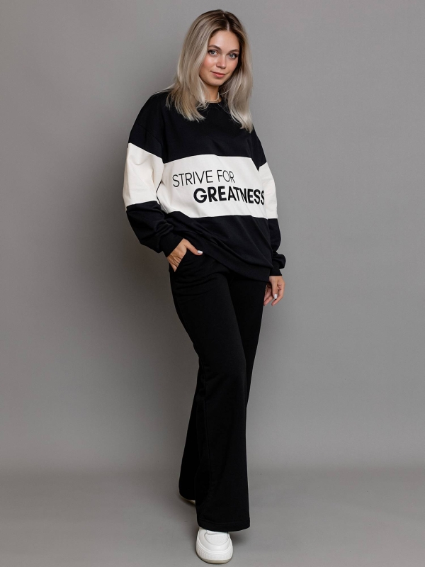 Свитшот укороченный женский