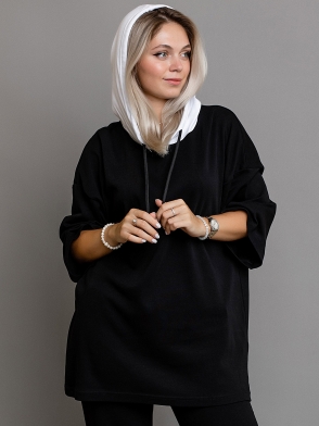 Футболка с капюшоном