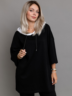 Футболка с капюшоном