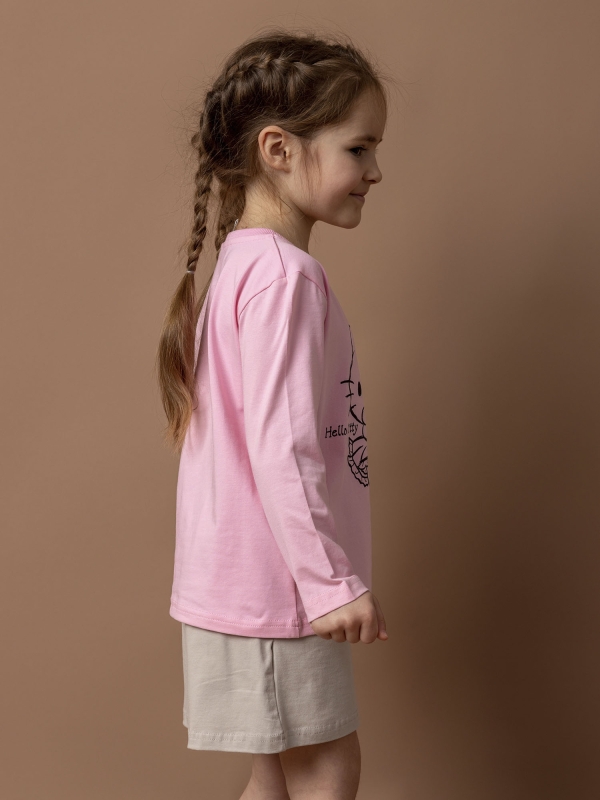 Лонгслив для девочки
