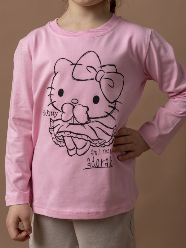 Лонгслив для девочки