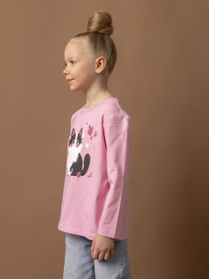 Лонгслив для девочки