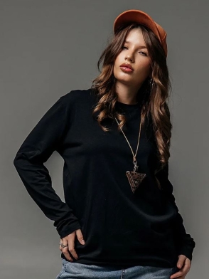 Футболка женская с длинным рукавом FURIA