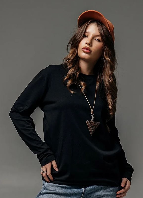 Футболка женская с длинным рукавом FURIA