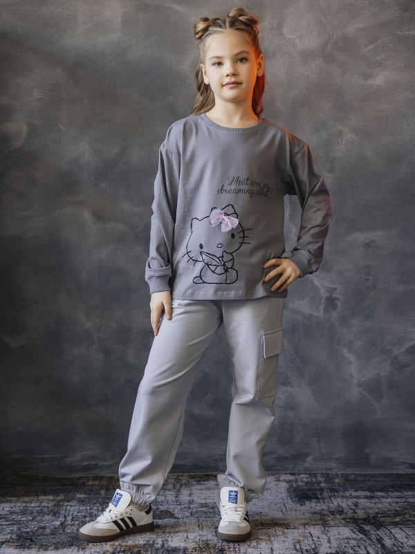 Лонгслив для девочки