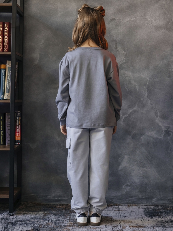 Лонгслив для девочки