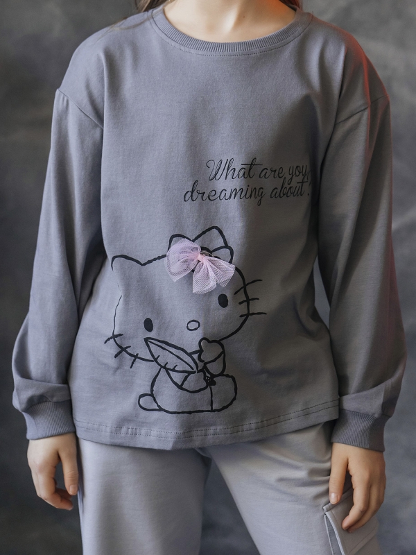 Лонгслив для девочки