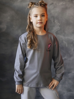 Лонгслив для девочки