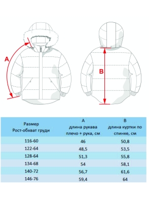 Куртка двусторонняя для мальчика Лука