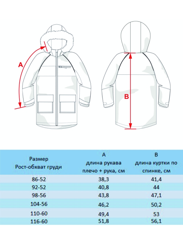 Куртка-парка для девочки Дрим