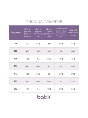 Комплект для мальчика Итан