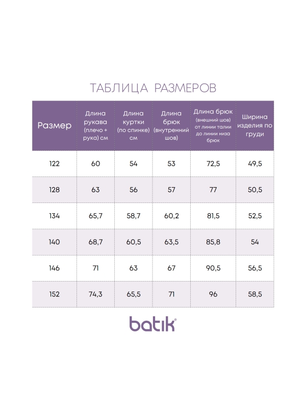 Комплект для мальчика Браун